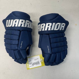 Used Warrior ALPHA Senior Gloves Navy Blue 10" 11835-S000196846