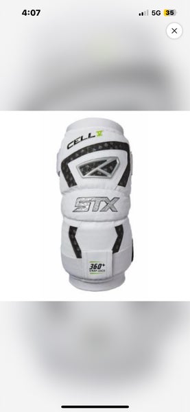 New - Stx cell 5 lacrosse elbow pads - medium