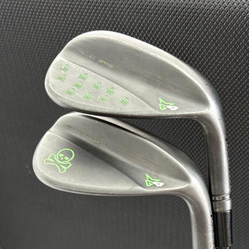 TAYLORMADE MILLED GRIND 4 BLACK WEDGE SET (54, 58 DEGREES)