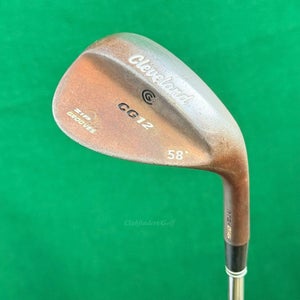 Cleveland CG12 RTG+ DSG 58 Lob Wedge Cleveland Traction Steel Wedge Flex