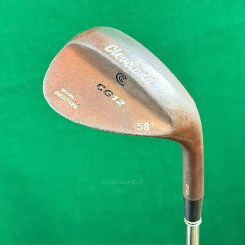Cleveland CG12 RTG+ DSG 58 Lob Wedge Cleveland Traction Steel Wedge Flex