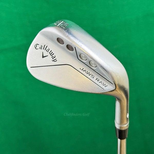 Callaway Jaws Raw Chrome 50-10S 50 Gap Wedge KBS Tour 110 Steel Regular Flex
