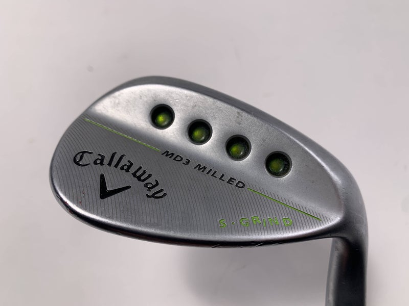 Callaway MD3 Milled Chrome S-Grind Lob Wedge 60* 9 S-Grind TT DG Wedge Mens RH
