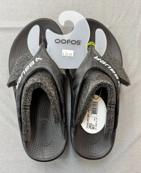 OOFOS x Bauer Sandals (JR5/W7)