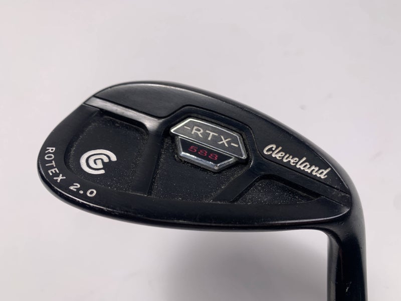 Cleveland 588 RTX 2.0 CB Black Satin Lob Wedge LW 60* Action UltraLite Ladies RH