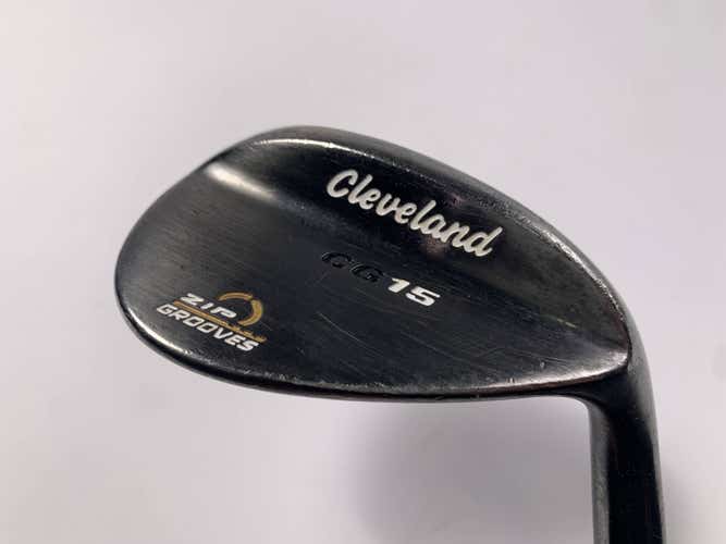 Cleveland CG15 Black Pearl Sand Wedge SW 54* 14 Traction Wedge Steel Mens RH