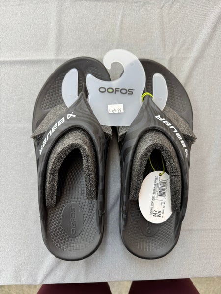OOFOS x Bauer Sandals (M7/W9)