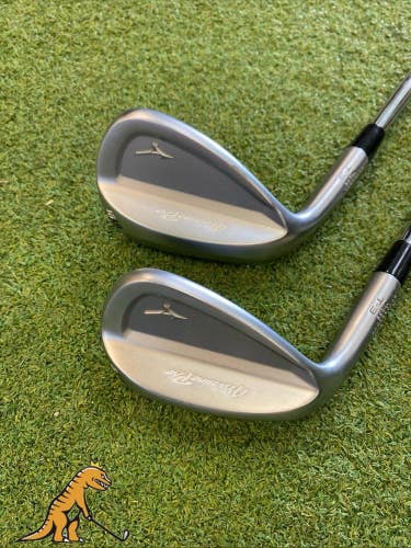 Mint LH Mizuno Pro T-3 Wedge Set 52*, 56* KBS Hi-Rev 2.0 115g Steel