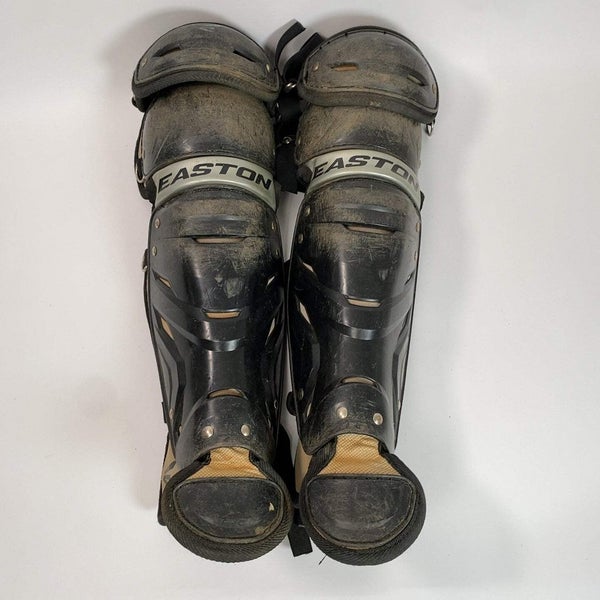 Easton Game Time Youth 15" Catchers Shin Guards