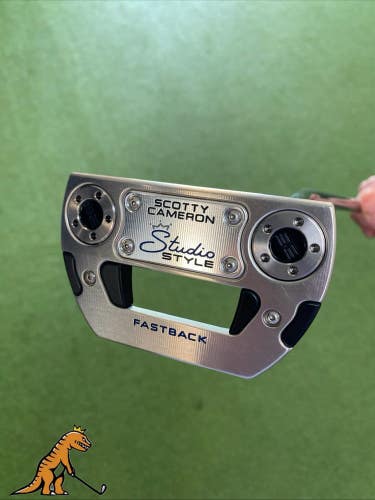2025 Scotty Cameron Studio Style Fast Back 38 Counter Balanced Putter + HC
