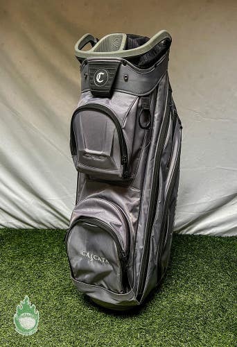 Used Callaway ORG 14 Way Golf Cart Carry Bag Grey Cascata Golf Club