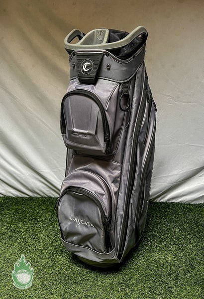 Used Callaway ORG 14 Way Golf Cart Carry Bag Grey Cascata Golf Club