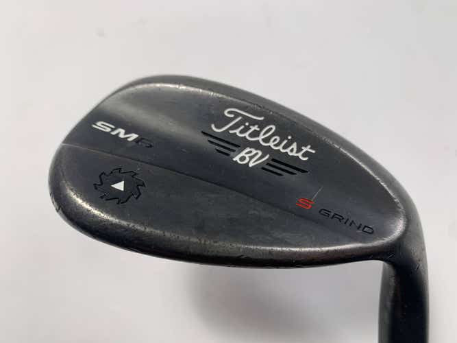 Titleist Vokey SM6 Jet Black Lob Wedge LW 60* 10 Bounce Wedge Steel Mens RH