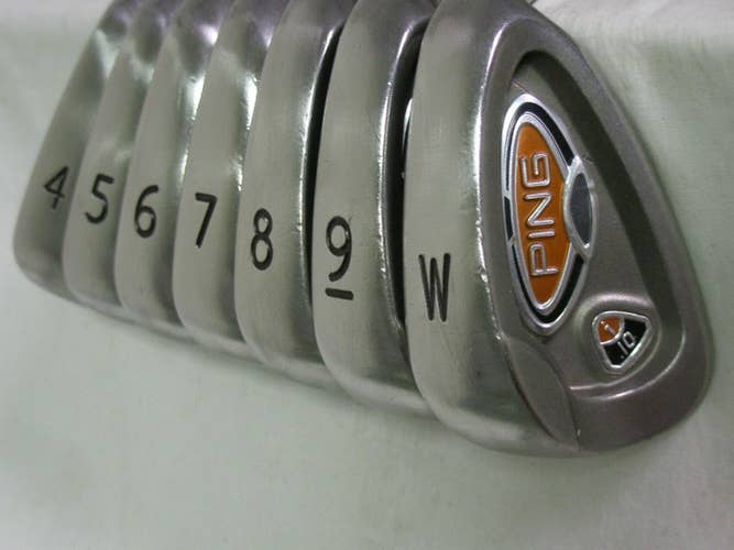 Ping i10 Irons Set 4-PW Silver Dot (Steel Z-Z65 Stiff) +1.5" LONG Golf Clubs