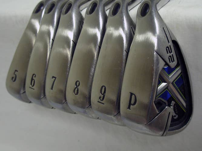 Callaway X-22 Irons Set 5-PW (Steel, Uniflex) X22 Golf Clubs