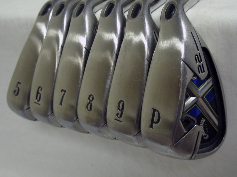 Callaway X-22 Irons Set 5-PW (Steel, Uniflex) X22 Golf Clubs