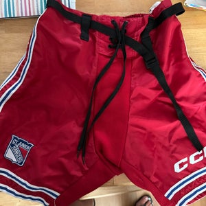 Red  Youth Large CCM Pant Shell  (Used)
