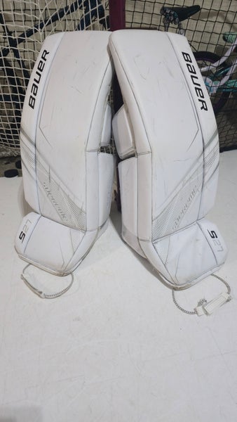 Medium Bauer Supreme S27 Goalie Leg Pads (Used)