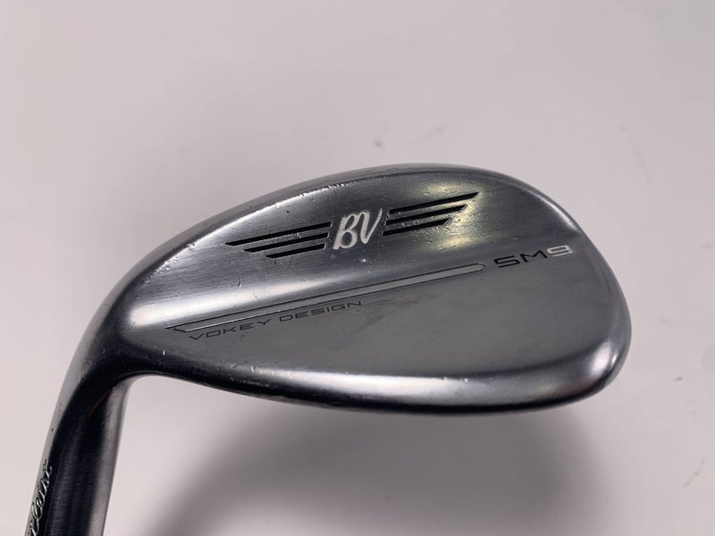 Titleist Vokey SM9 Tour Chrome Sand Wedge SW 54* 12 D-Grind Wedge Steel Mens LH