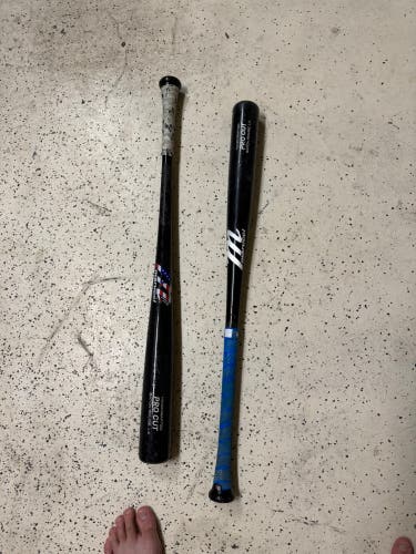 2024 Marucci Pro Cut Maple BBCOR Certified Bat  (-3) 29 oz 32" (Used)