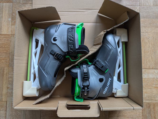 LIKE NEW!!! Bauer Konekt HF2 Hockey Goalie Skates 6 - 6.5 - FREE SHIPPING
