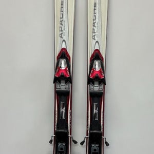 K2 Apache Recon 167cm 119-78-105 r=16m Skis Marker MOD 12.0 Bindings EXCELLENT