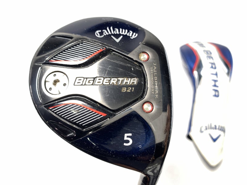 Callaway Big Bertha B21 5 Fairway Wood 18* RCH 55 55g Senior RH HC