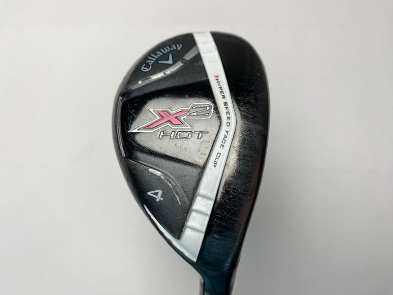 Callaway X2 Hot Womens 4 Hybrid 22* Ladies Graphite Womens RH Undersize Grip