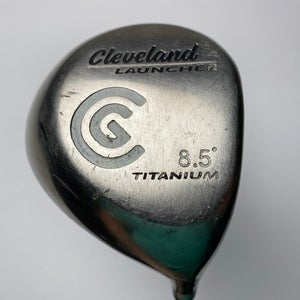Cleveland Launcher Titanium Driver 8.5* 65g Stiff Graphite Mens RH
