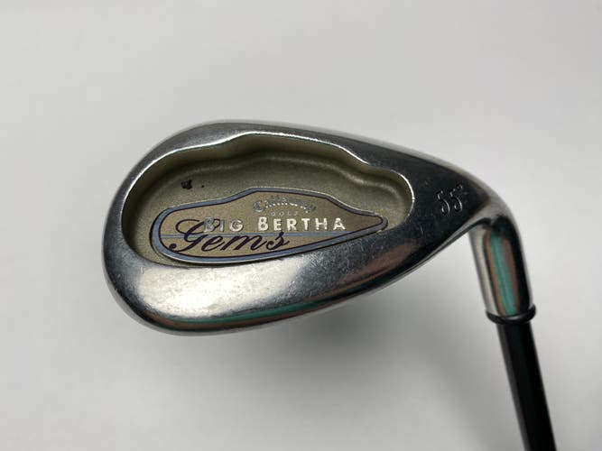 Callaway 2004 Big Bertha Sand Wedge 55* Ladies Graphite Womens RH Undersize Grip