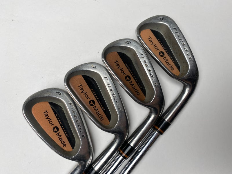 Taylormade Firesole Iron Set 5-7+PW Precision Rifle S-90 Stiff Steel Mens RH