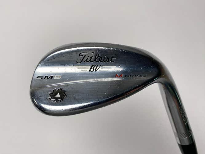 Titleist Vokey SM6 Tour Chrome 58* 8 M-Grind Veylix Alpina 673 Wild eye Wedge RH