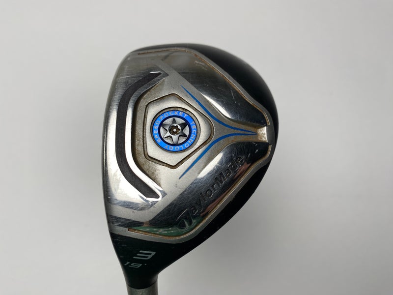 Taylormade Jetspeed 3 Hybrid 19* VeloxT 55g Senior Graphite Mens LH