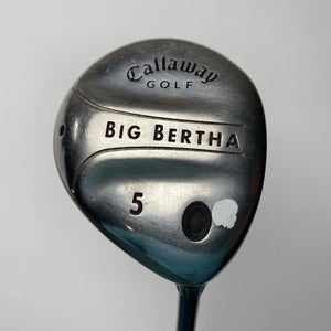 Callaway 2004 Big Bertha 5 Fairway Wood 18* Big Bertha Gems 55 Ladies RH