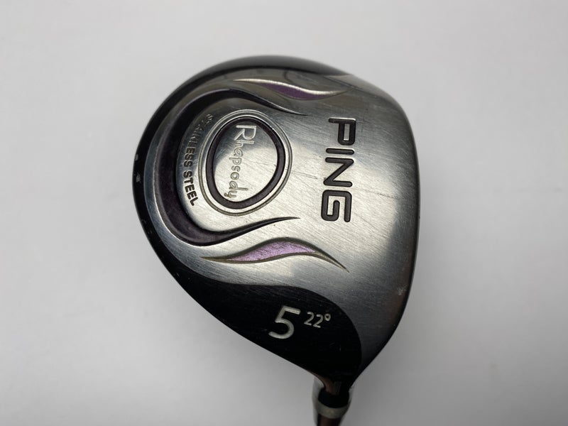 Ping Rhapsody 5 Fairway Wood 22* ULT 129 Ultra Light Ladies Graphite Womens RH