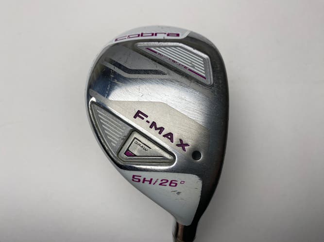 Cobra F-Max Superlite Womens 5 Hybrid 26* SuperLite 50g Ladies Graphite RH