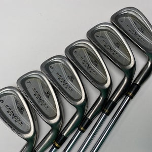 Cobra Gravity Back Iron Set 3-8 Precision Micro Lite 80g Stiff Steel Mens RH