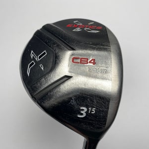Tour Edge Exotics CB4 Tour 3 Fairway Wood 15* Accra Dymatch M5 85g X-Stiff RH