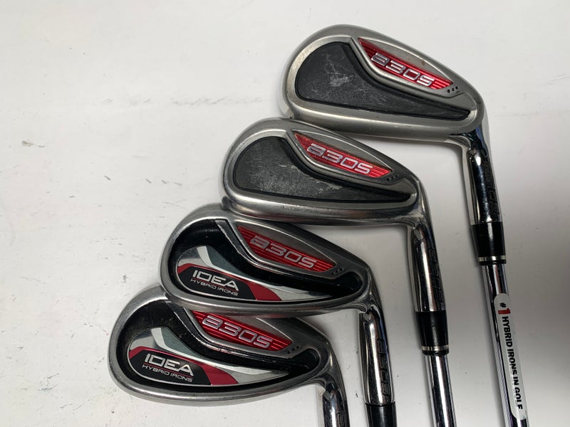 Adams Idea A3 OS Iron Set 6-PW Regular Steel No 7 iron RH