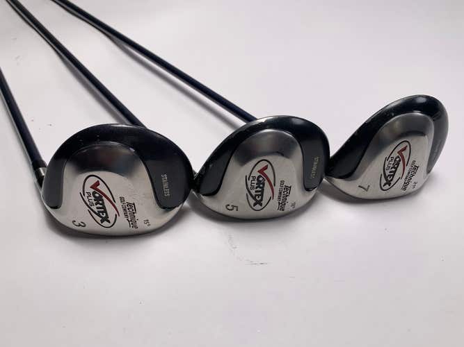 Technique Vortex Plus Wood Set 3 5 7 | 15* 18* 21* UST 65 Series Ladies RH