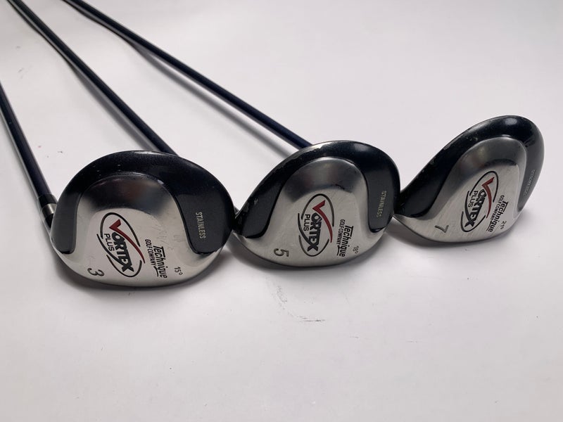 Technique Vortex Plus Wood Set 3 5 7 | 15* 18* 21* UST 65 Series Ladies RH