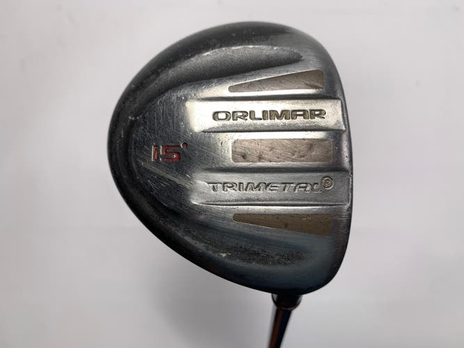 Orlimar Trimetal 3 Fairway Wood 15* Regular Steel Mens RH