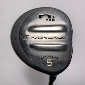 Nicklaus N1 Pro 5 Fairway Wood 19* Vapor Ladies Graphite Womens RH