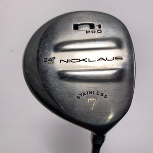 Nicklaus N1 Pro 7 Fairway Wood 24* Vapor Ladies Graphite Womens RH
