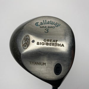 Callaway Big Bertha Warbird 3 Fairway Wood 15* RCH 50 Ladies Graphite Womens RH