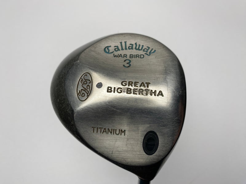 Callaway Big Bertha Warbird 3 Fairway Wood 15* RCH 50 Ladies Graphite Womens RH