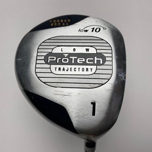Pro Tech Forged 400cc Driver 10* Stock Firm Graphite Mens RH