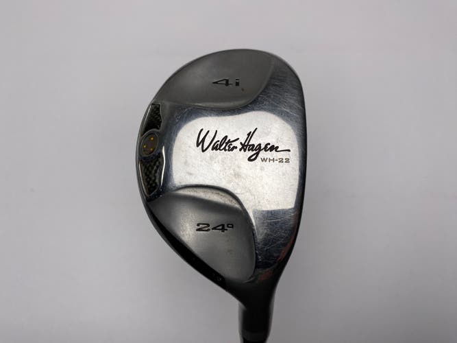 Walter Hagen  4 Hybrid 24* Aldila 85g Uniflex Graphite Mens RH