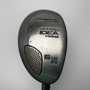 Adams Idea i-Wood 5 Hybrid 25* Ladies Graphite Womens RH Undersize Grip