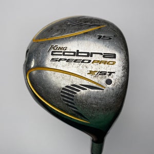 Cobra Speed Pro 3 Fairway Wood 15* Aldila VS Proto By You 85g Stiff Graphite RH